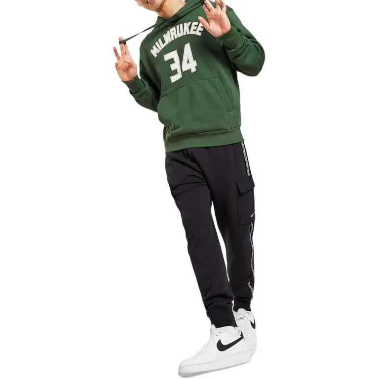 Nike Nba Milwaukee Bucks Giannis Antetokounmpo Essential Fleece Hoodie-2