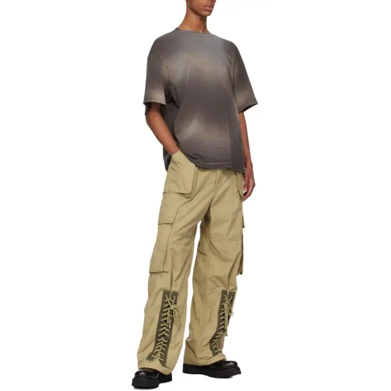 WE11DONE T Shirts Men Gray-3