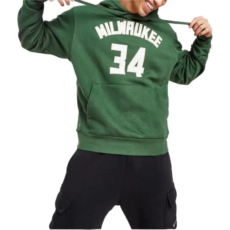 Nike Nba Milwaukee Bucks Giannis Antetokounmpo Essential Fleece Hoodie-3