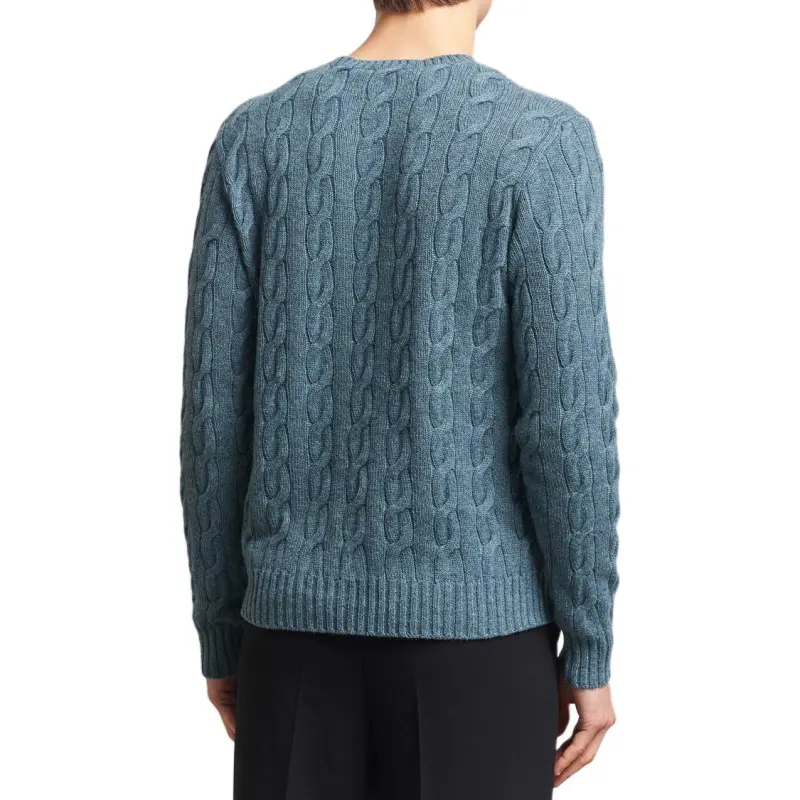 Ralph Lauren Purple Label Sweater Men's Blue-3