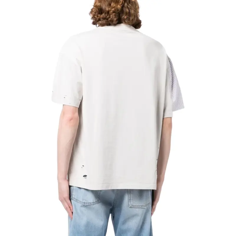 Feng Chen Wang Chest Logo print Detail T shirt-3