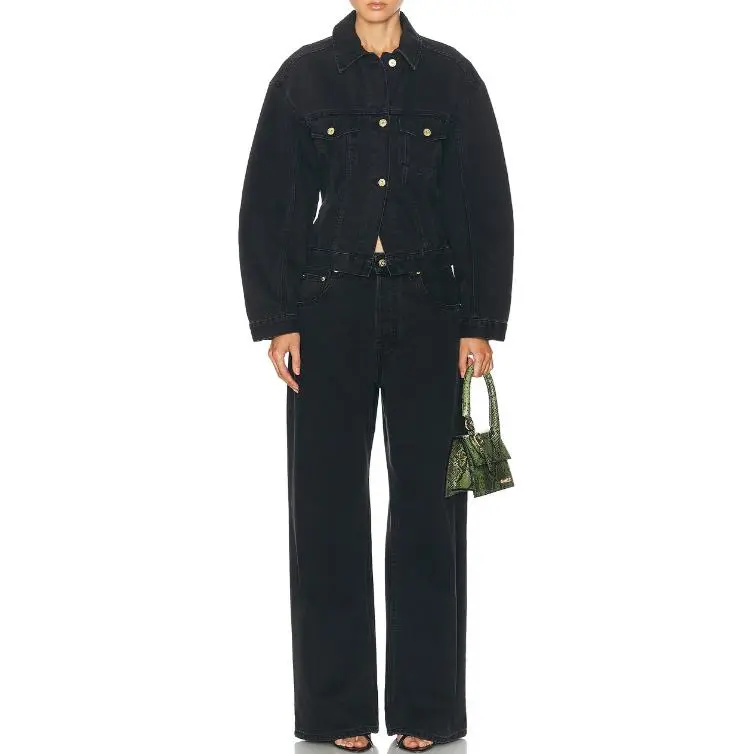 Jacquemus Long Sleeved Denim Jacket-3