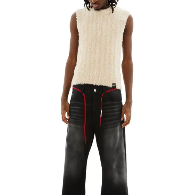 Martine Rose Ratty Zip Up Gilet-1