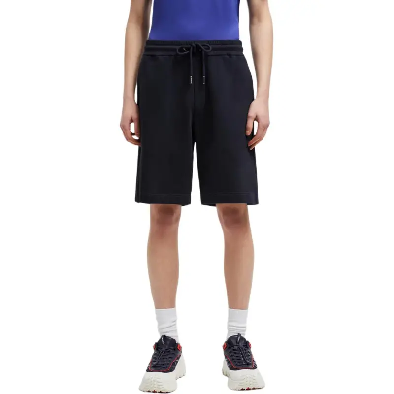 Moncler Denim Shorts Men's Marine Blue-2