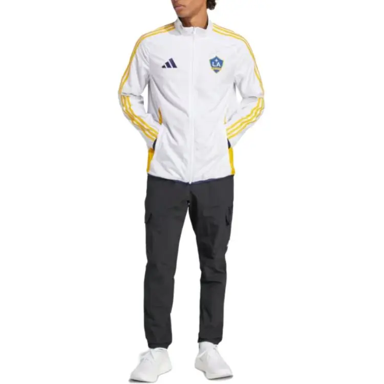 Adidas Free Shipping With AdiClub La Galaxy Reversible Anthem Jacket-2