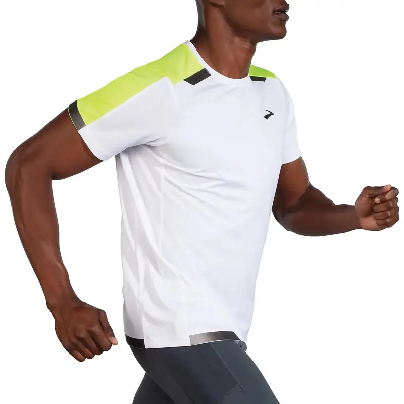 Brooks T-Shirts Men White-2