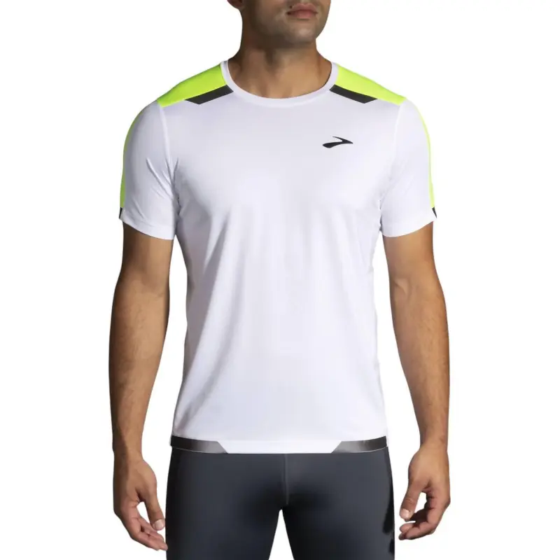 Brooks T-Shirts Men White-1