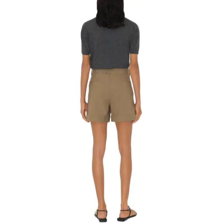 Burberry Casual Shorts Women's Brown-3