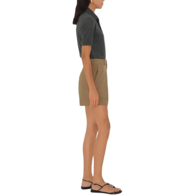 Burberry Casual Shorts Women's Brown-2