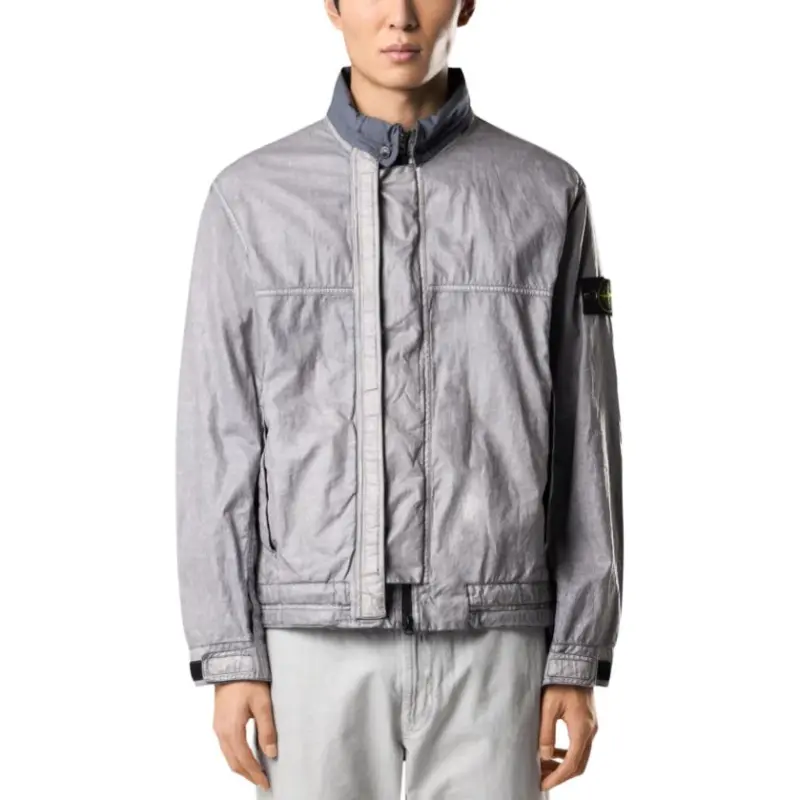 STONE ISLAND Plated ovd Linen Jacket-2