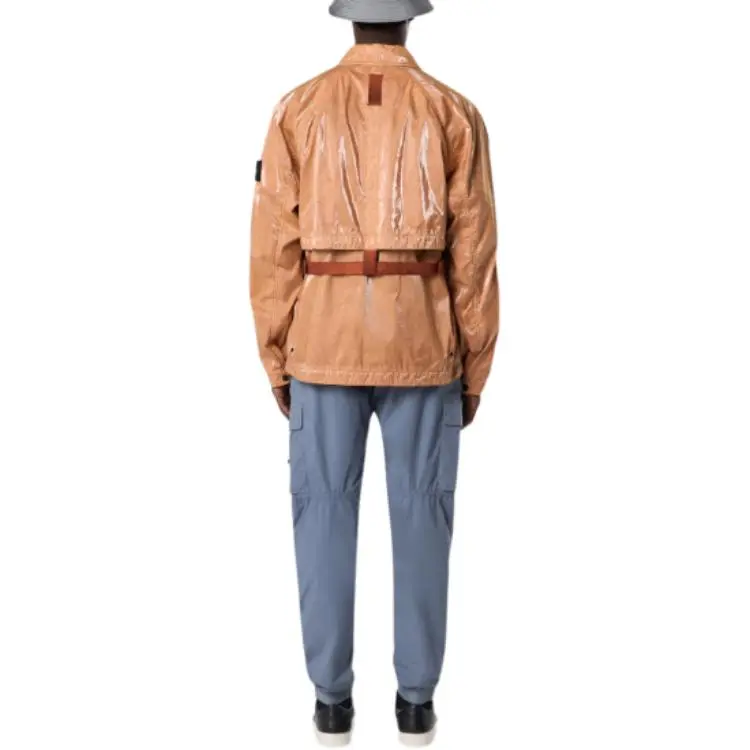 STONE ISLAND Jackets & Coats Men's Yellow Brown-3