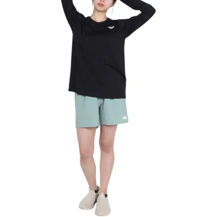 THE NORTH FACE Sports Shorts Women's Iceberg Green-1