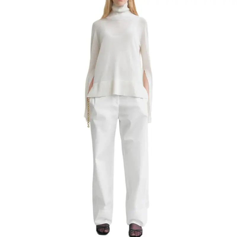 TOTEME Casual Pants Women's White-2