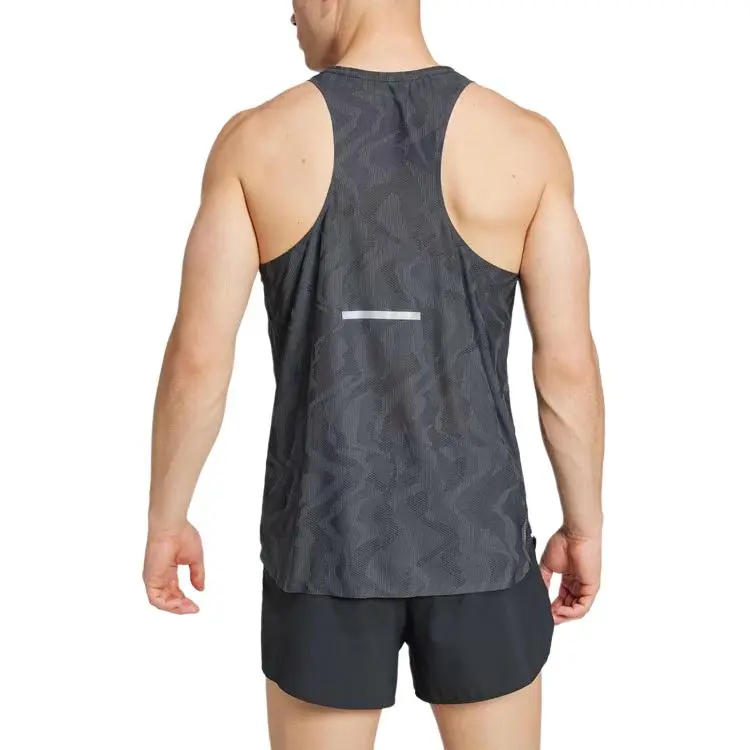 Adidas Clothing Tank Tops Men Gray-3
