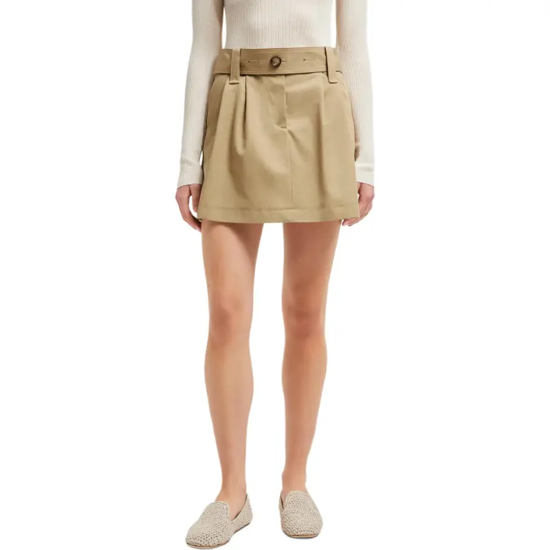 Moncler Mini Gabardine Skirt-2