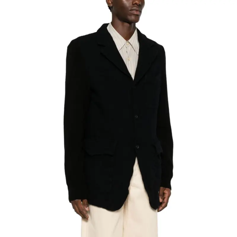 COMME DES GARCONS SHIRT Thin Serge Garment Treated Jacket-3