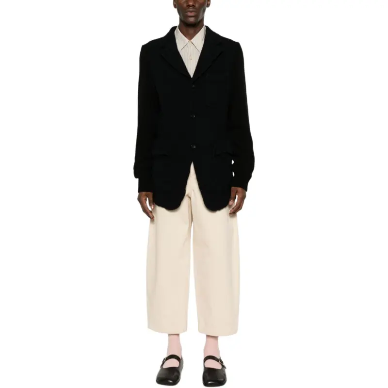 COMME DES GARCONS SHIRT Thin Serge Garment Treated Jacket-1