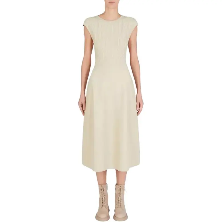 ARMANI EXCHANGEAE Sleeveless Dress Women's White-2