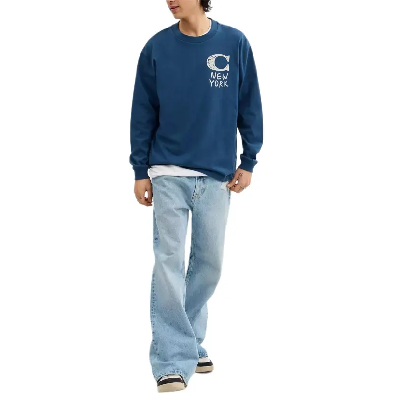 COACH T Shirts Men Dark Blue-1