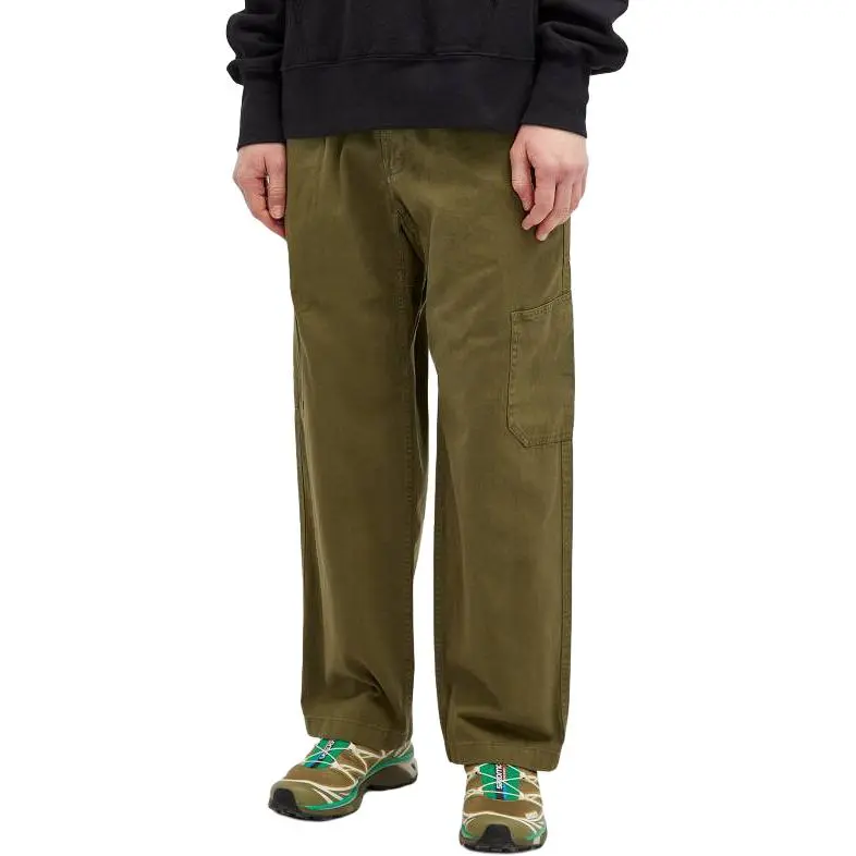 Gramicci Casual Pants Men's Olive-3
