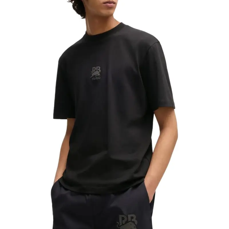 HUGO X Rb Logo appliqué T shirt-2