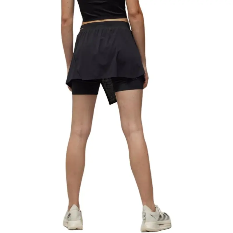 Y 3 Logo printed Mesh Skort-4