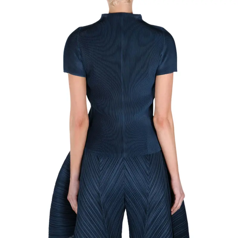 PLEATS PLEASE ISSEY MIYAKE Mist April Blouse-4