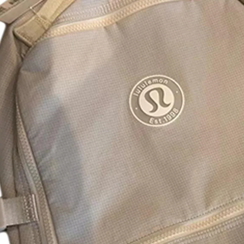 Lululemon Recycled Nylon Backpack Regular Unisex White & Opal & Linen-1