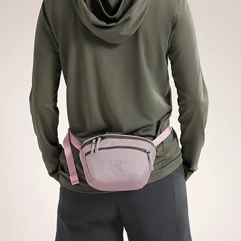 Arcteryx Polyester Fanny Pack Regular Unisex Evening Mist Pink-3