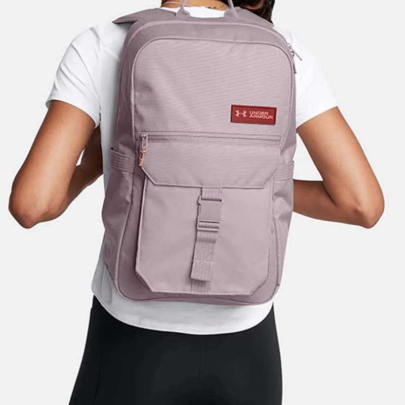 Under Armour Polyester Backpack Regular Men's Canyon Pink-2