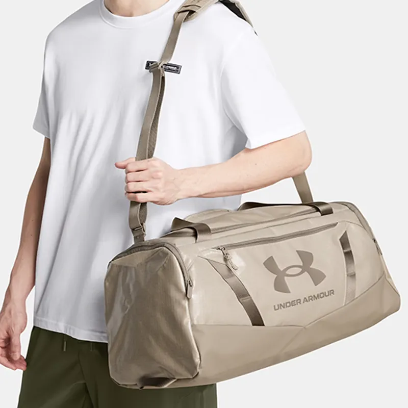 Under Armour Polyester Travel Bag Large Size Unisex Khaki-3