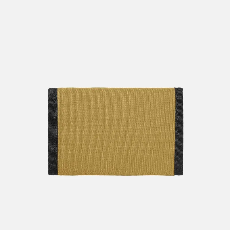 Carhartt WIP Polyester With Recycled Canvas Wallet Regular Unisex Agate Yellow-1