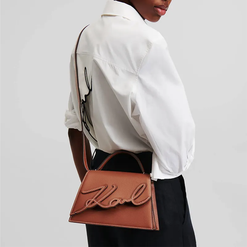 KARL LAGERFELD / Karl Lagerfeld Jeans X Amber Valletta Mirum Top-handle Bag-3