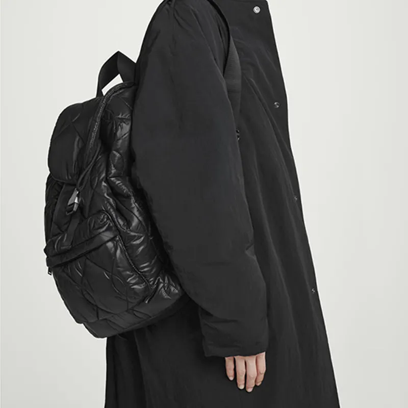 COS Polyamide Backpack Medium Size Men's Black-2