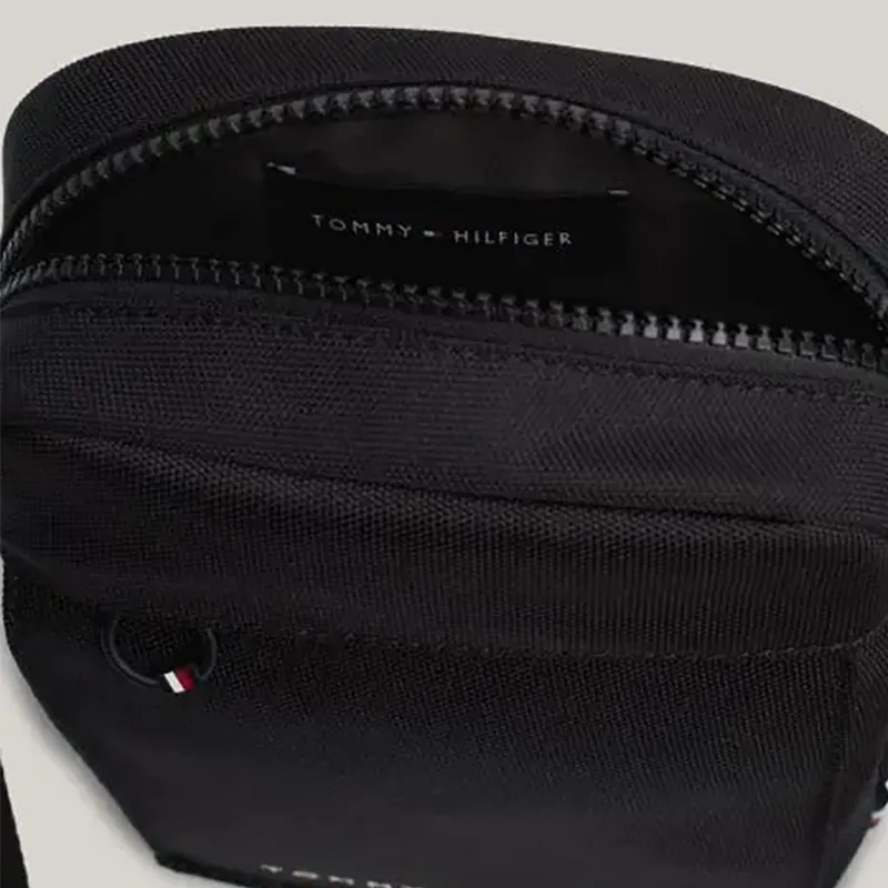 Tommy Hilfiger Polyester Shoulder Bag, Crossbody Bag Regular Unisex Black-4
