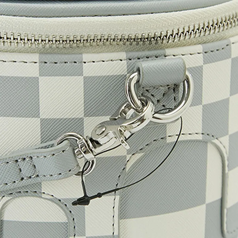 SPRAYGROUND PVC Bucket Bag Shoulder Bag Crossbody Bag Fanny Pack Regular Unisex Gray White-2