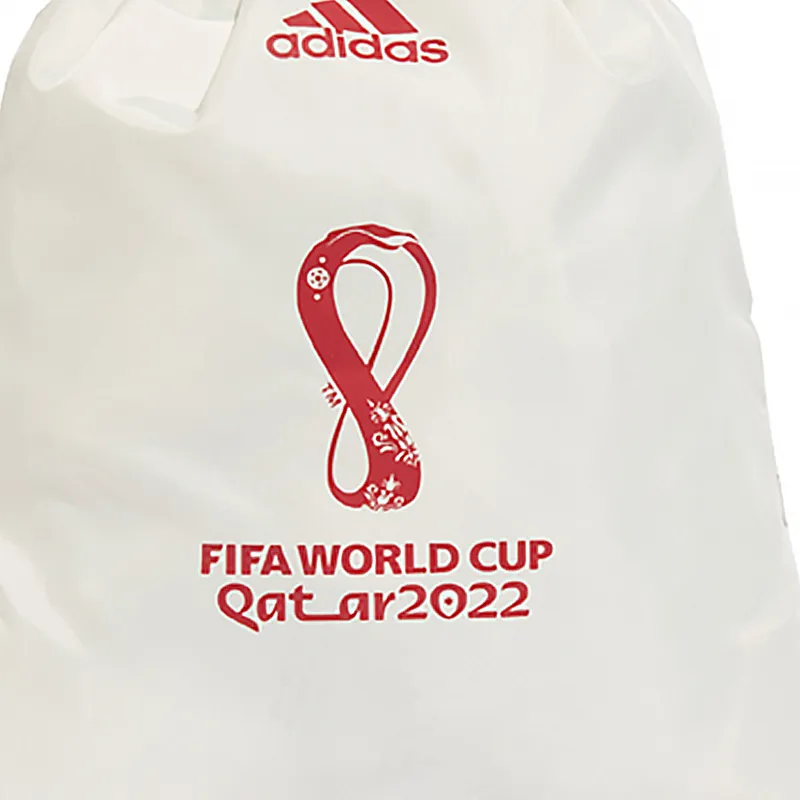 Adidas Fabric Drawstring Bag Sports Backpack Regular Unisex Beige-4