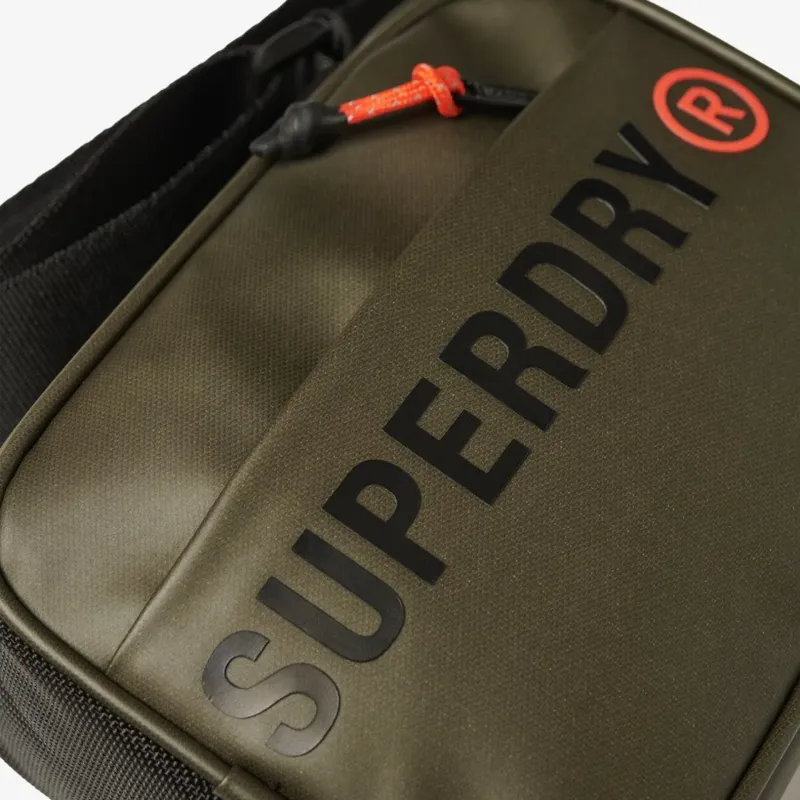 SUPERDRY Polyester Shoulder Bag Crossbody Bag Women's Green-4