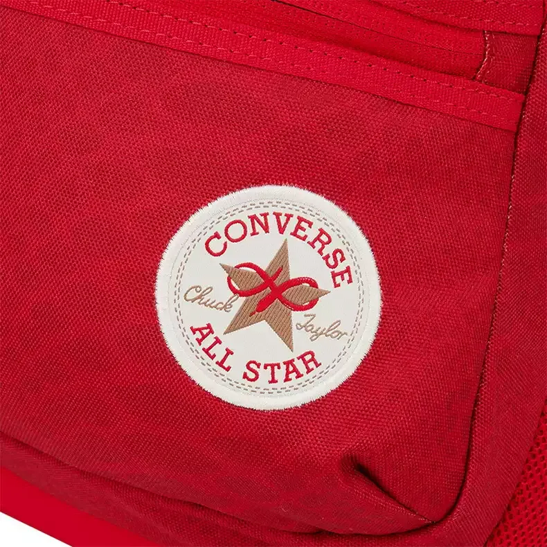 Converse Polyester Backpack Unisex Red-4