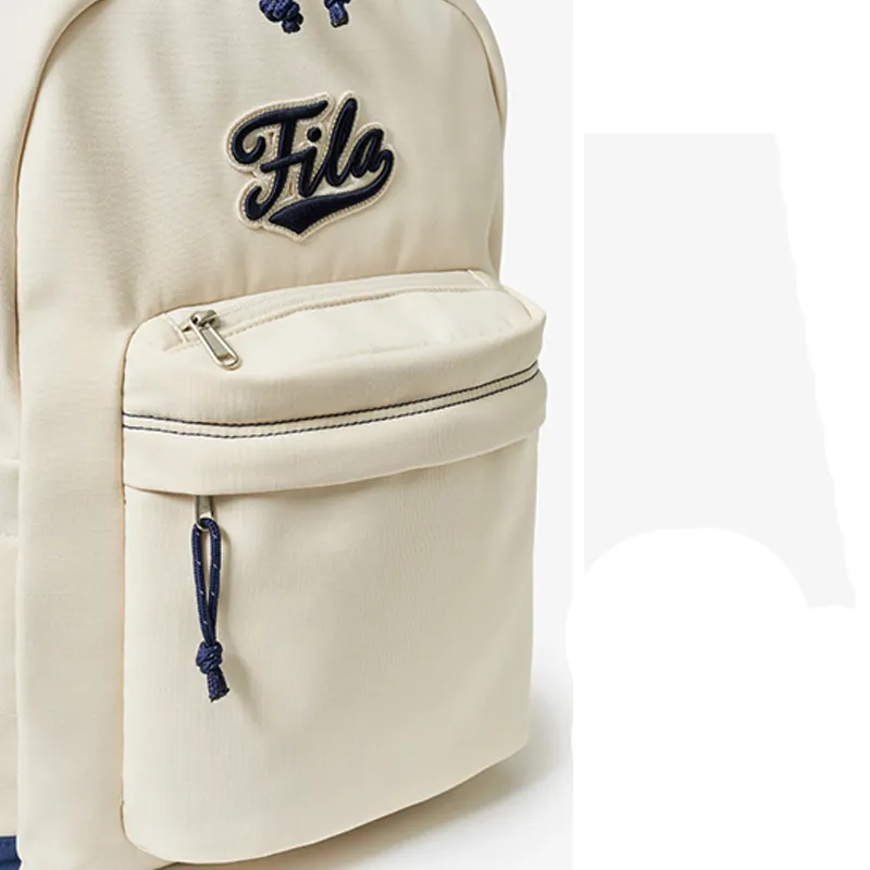 FILA Retro Polyester Backpack Unisex Cream-3