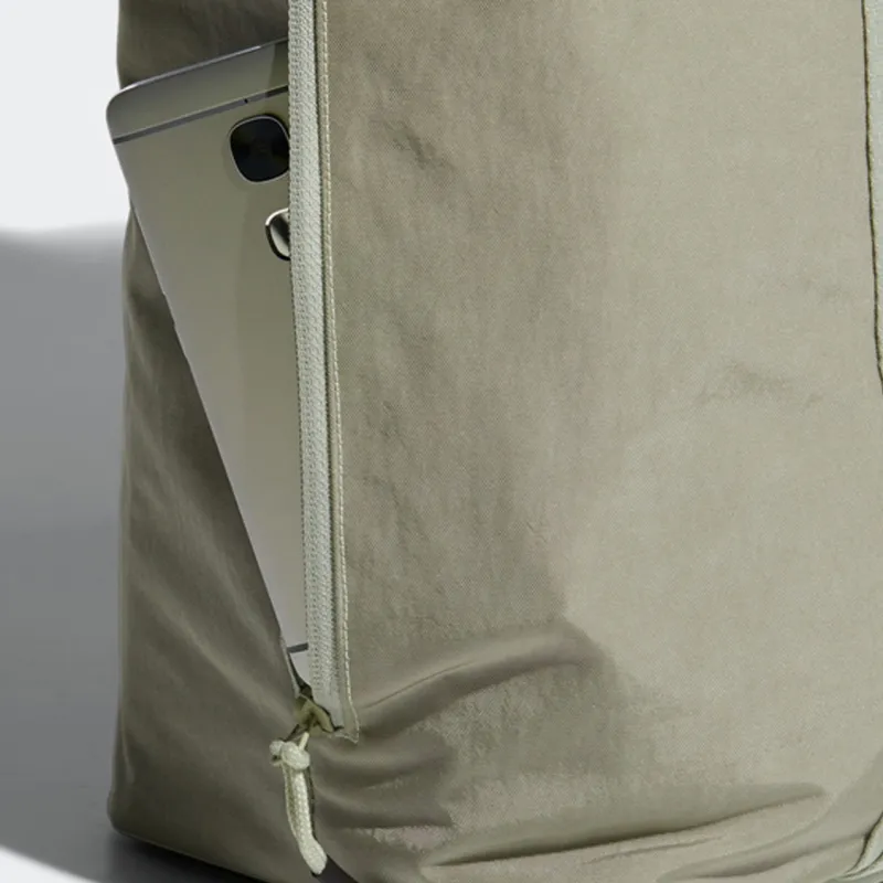 Adidas Polyamide Crossbody Backpack Handbag Regular Unisex Gray-4
