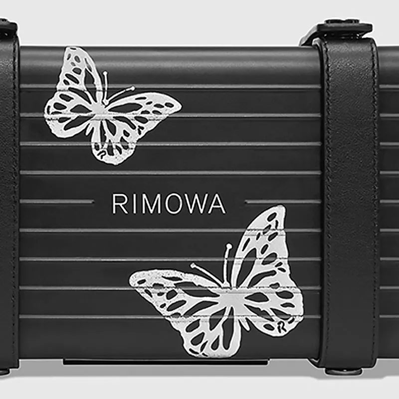RIMOWA ORIGINAL Leather Shoulder Bag Crossbody Bag Unisex Black-4