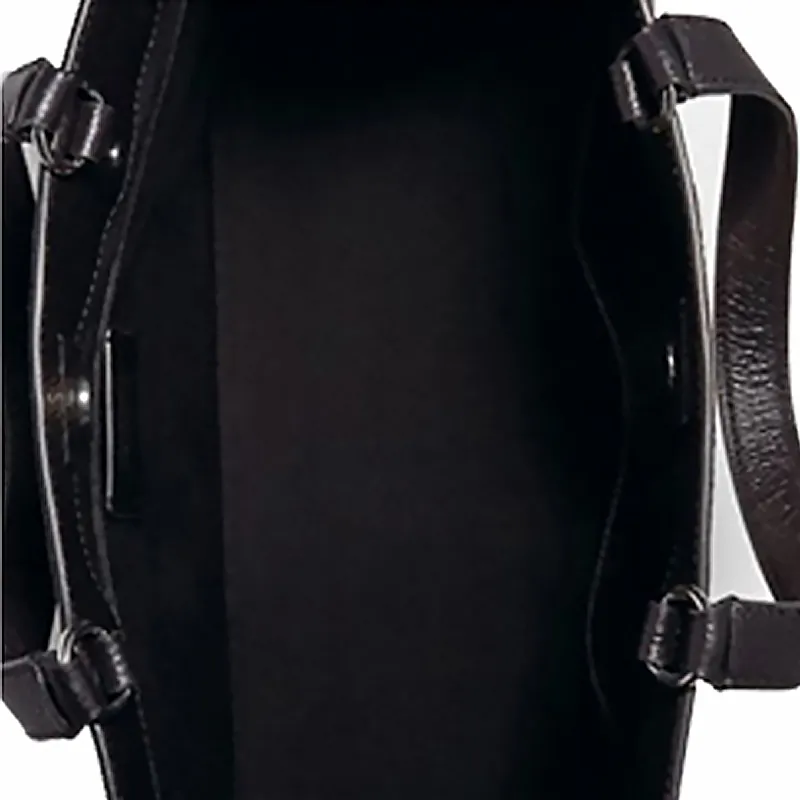 COACH Dempsey Leather Handbag Large Size Women's Black, Red & Multicolor-3