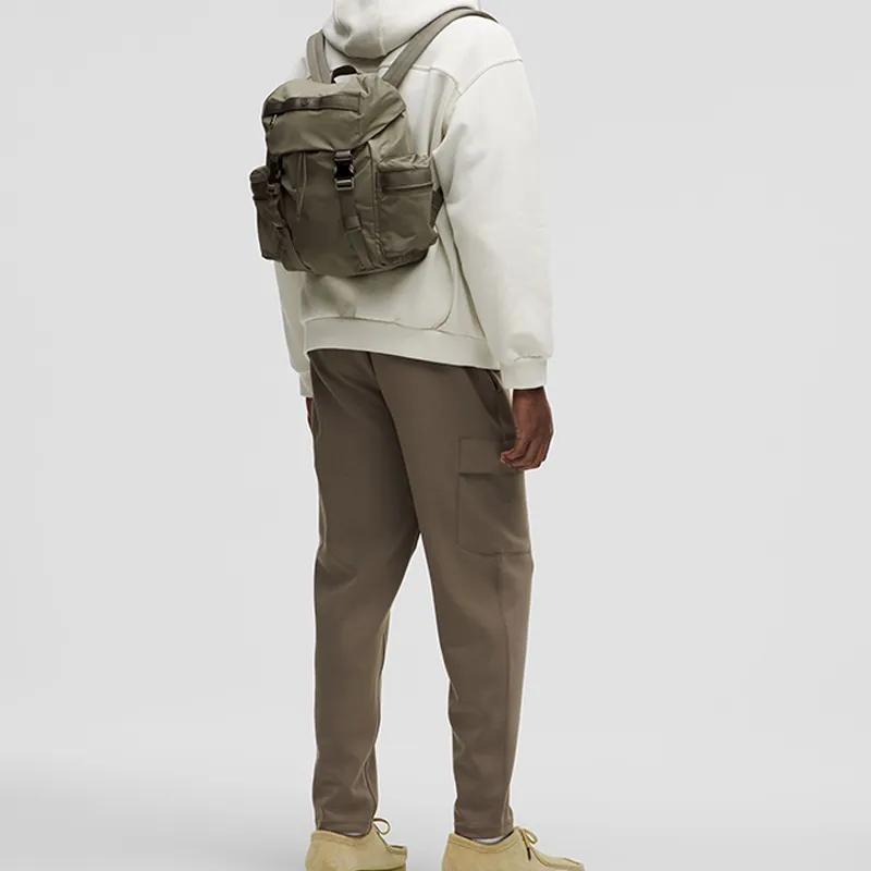 Lululemon Nylon Backpack Mini Unisex Army Green-4