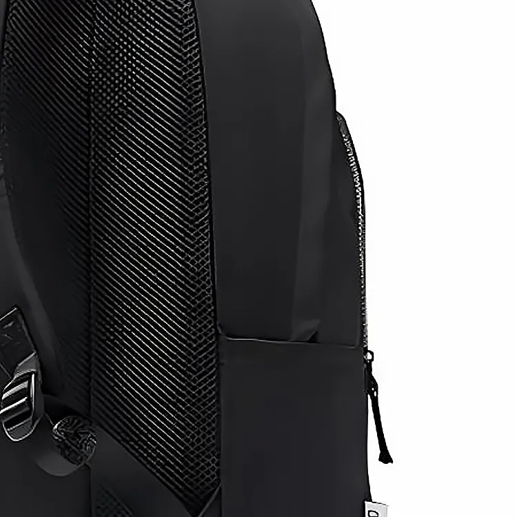 QIAODAN Polyester Backpack Regular Unisex Black-2