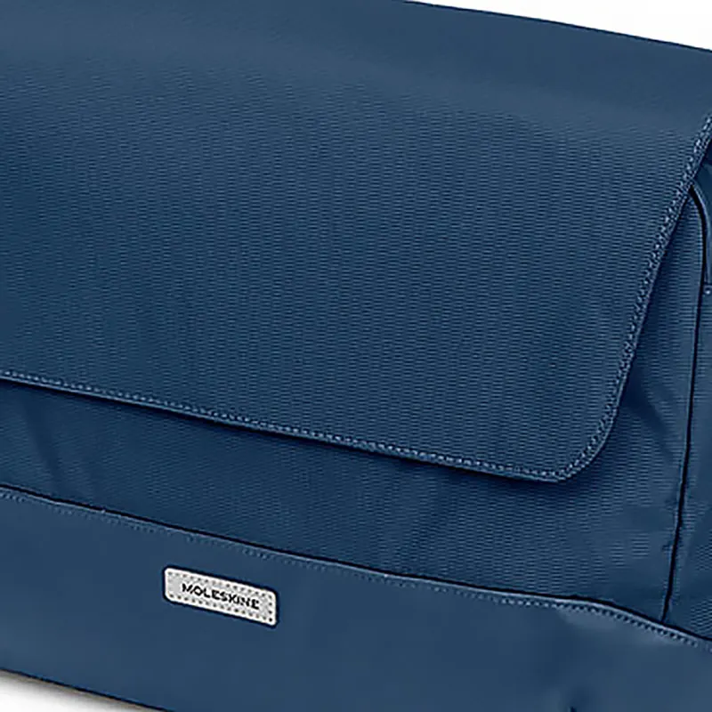 MOLESKINE Polyester Crossbody Bag Unisex Sapphire Blue-3