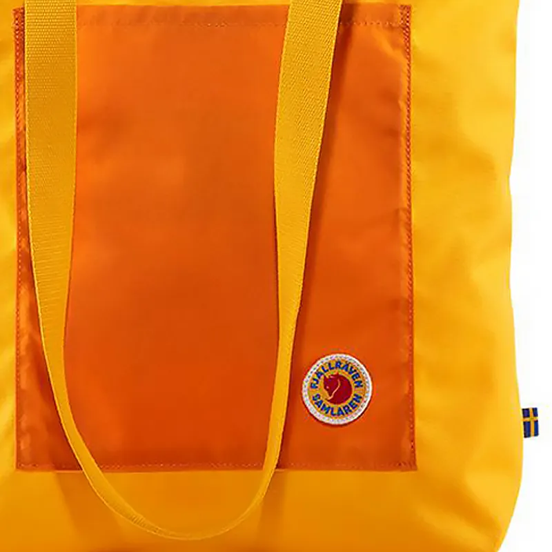 Fjallraven Kanken Canvas Shoulder Bag, Crossbody Bag, Handbag Unisex Pumpkin Yellow/Deep Orange-2