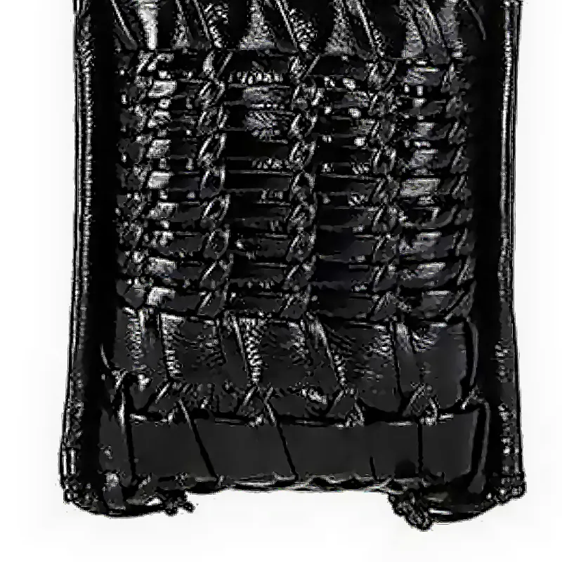Hereu Lambskin Shoulder Bag, Crossbody Bag Mini Women's Black-4
