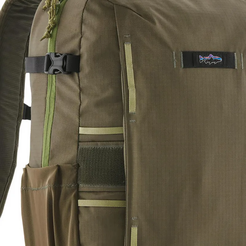 Patagonia Recycled Nylon Hiking Bag Backpack Unisex Dark Green-4