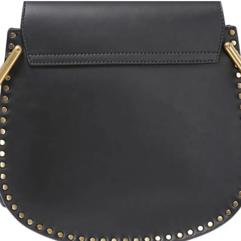 Chloe Chloé Bags Cow Leather Shoulder Bag Small Size Women's Black/Multicolor-3